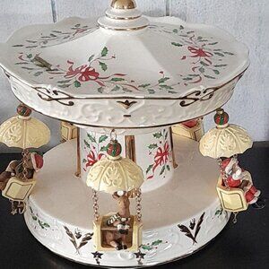 Carousel Christmas music swing